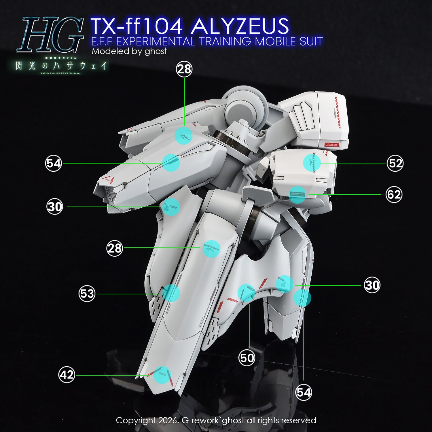 G-Rework Decal [HG] TX-ff104 ALYZEUS