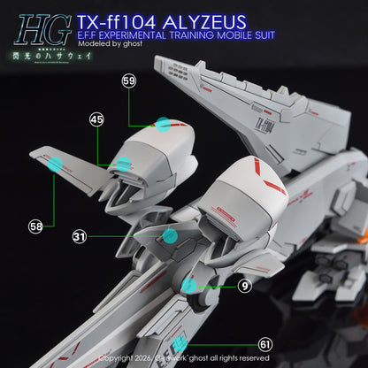 G-Rework Decal [HG] TX-ff104 ALYZEUS