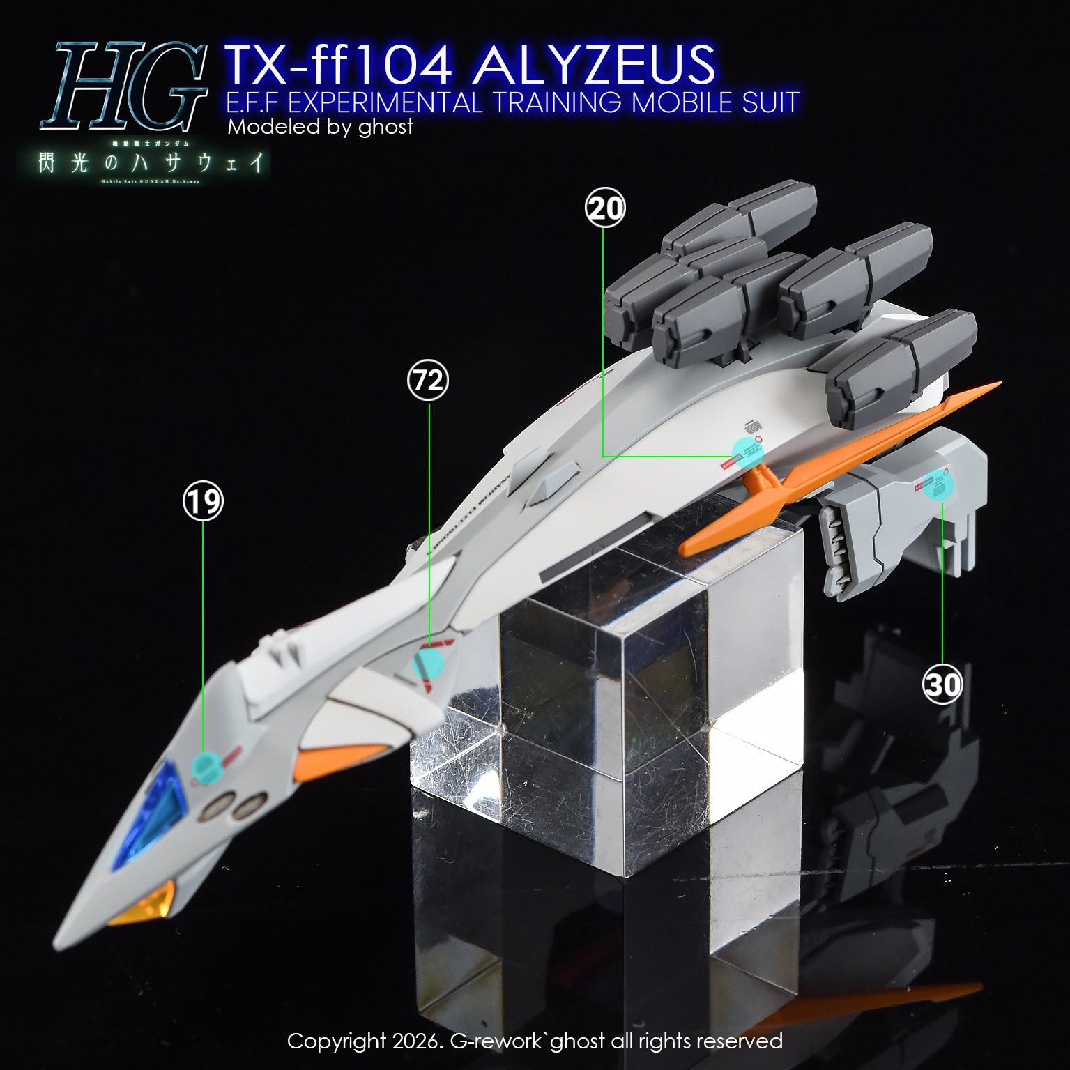 G-Rework Decal [HG] TX-ff104 ALYZEUS