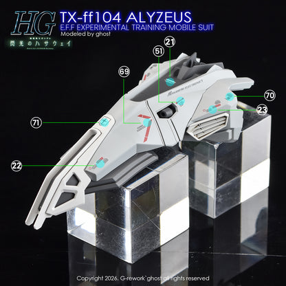 G-Rework Decal [HG] TX-ff104 ALYZEUS