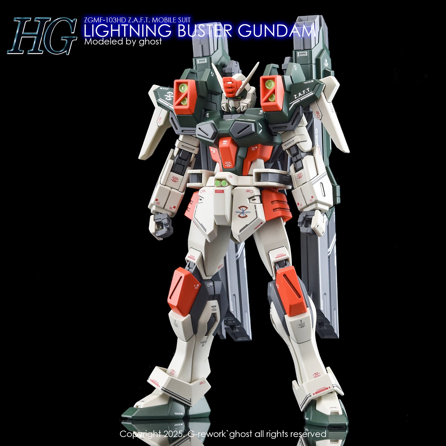 G-Rework HG] [SEED] LIGHTING BUSTER GUNDAM