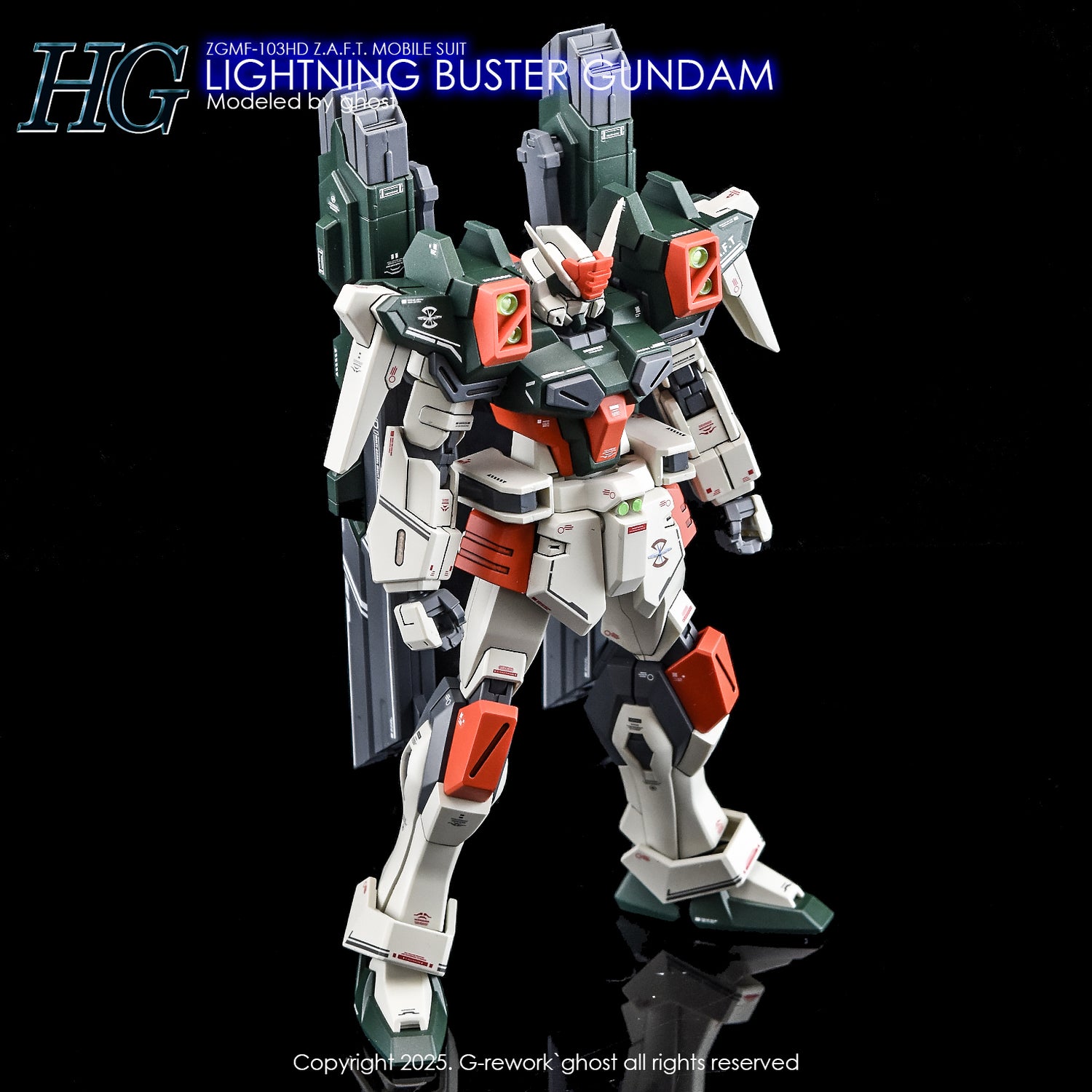 G-Rework HG] [SEED] LIGHTING BUSTER GUNDAM
