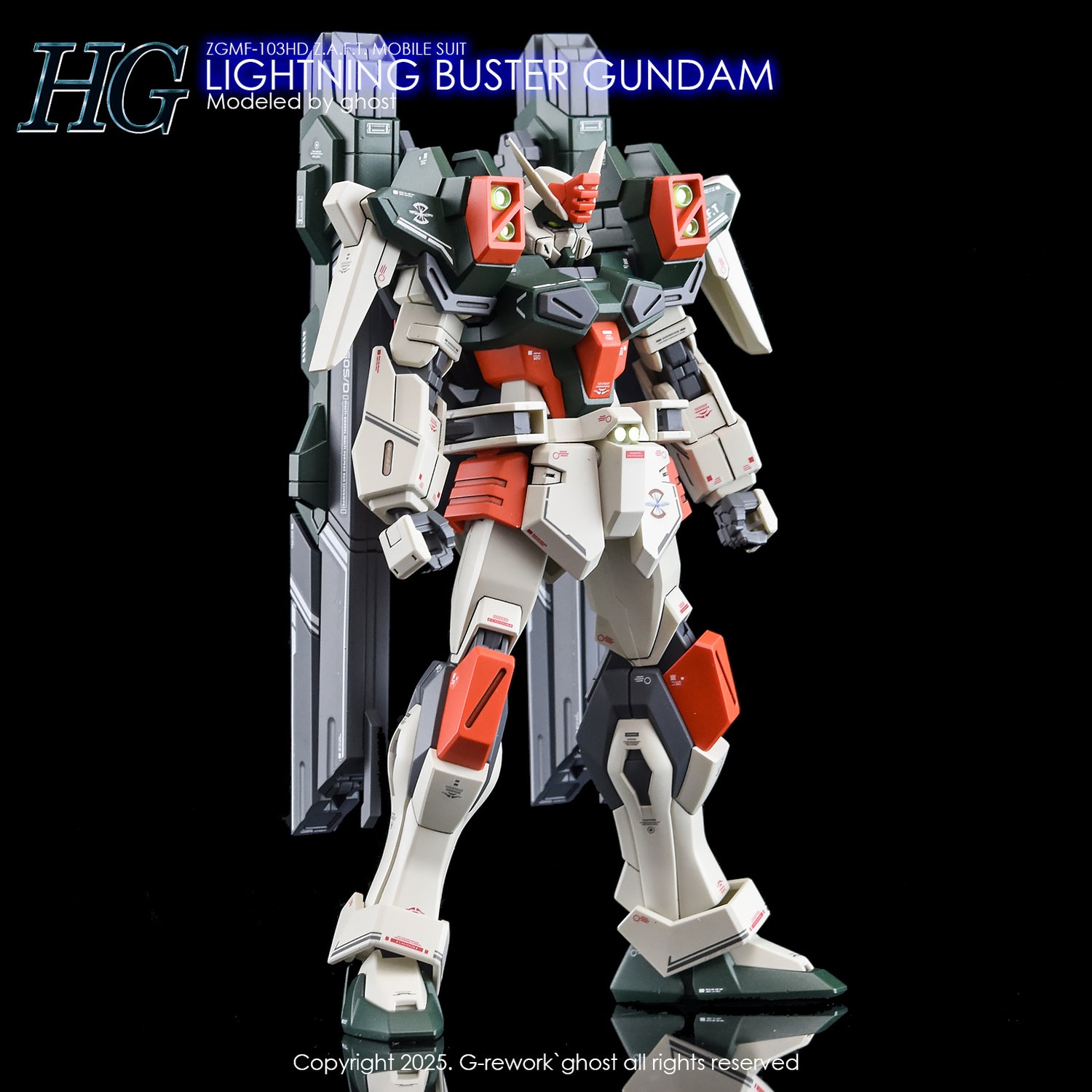 G-Rework HG] [SEED] LIGHTING BUSTER GUNDAM
