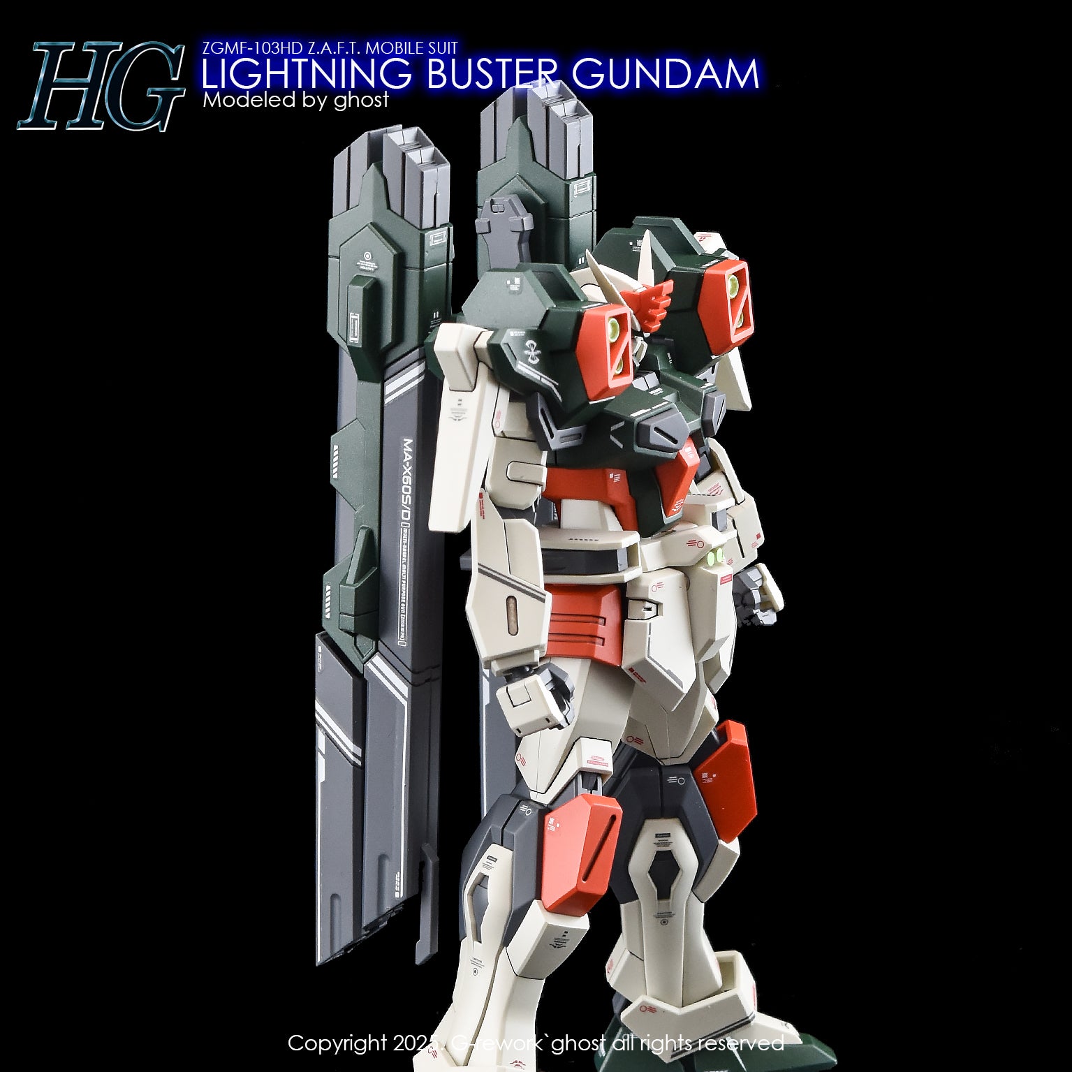 G-Rework HG] [SEED] LIGHTING BUSTER GUNDAM
