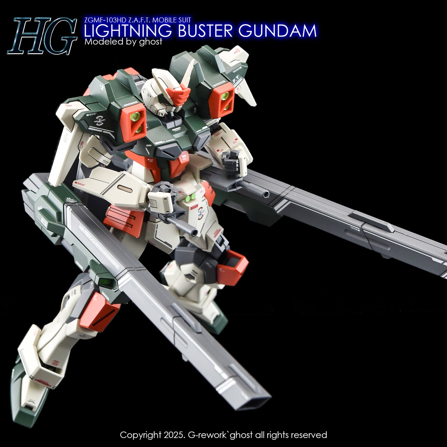 G-Rework HG] [SEED] LIGHTING BUSTER GUNDAM