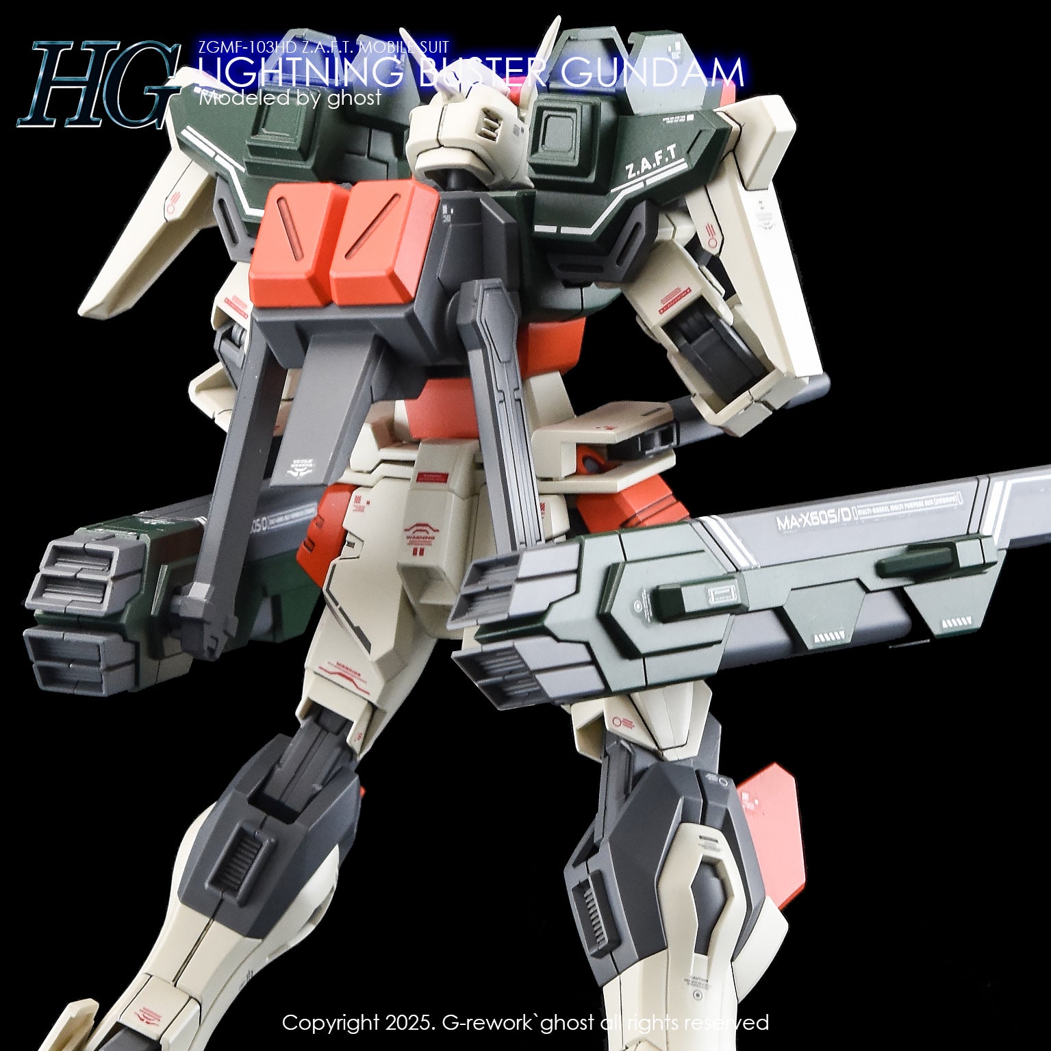 G-Rework HG] [SEED] LIGHTING BUSTER GUNDAM
