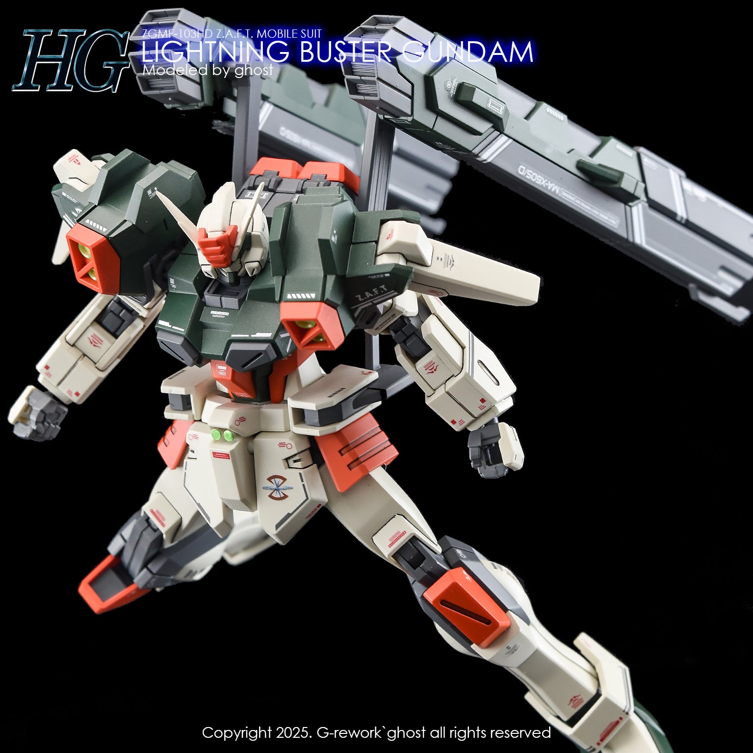 G-Rework HG] [SEED] LIGHTING BUSTER GUNDAM