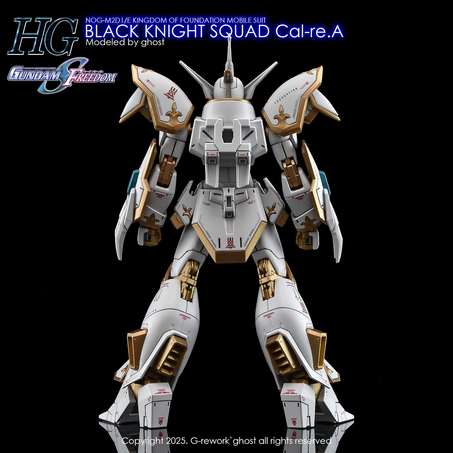G-Rework [HG] [SEED] BLACK KNIGHT SQUAD Cal-re.A