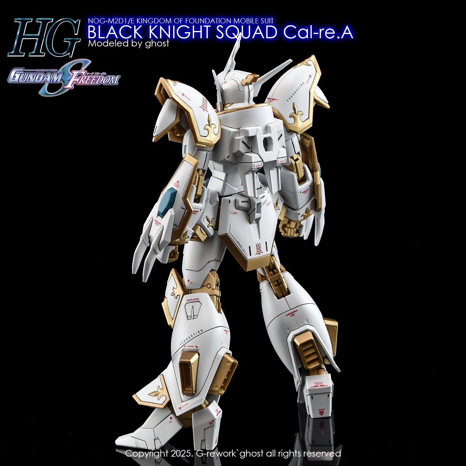 G-Rework [HG] [SEED] BLACK KNIGHT SQUAD Cal-re.A
