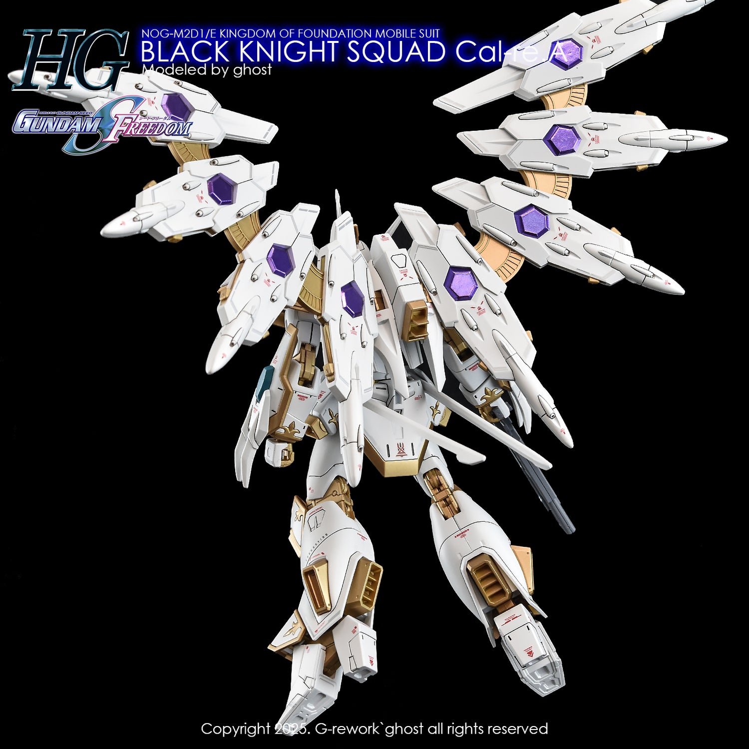G-Rework [HG] [SEED] BLACK KNIGHT SQUAD Cal-re.A