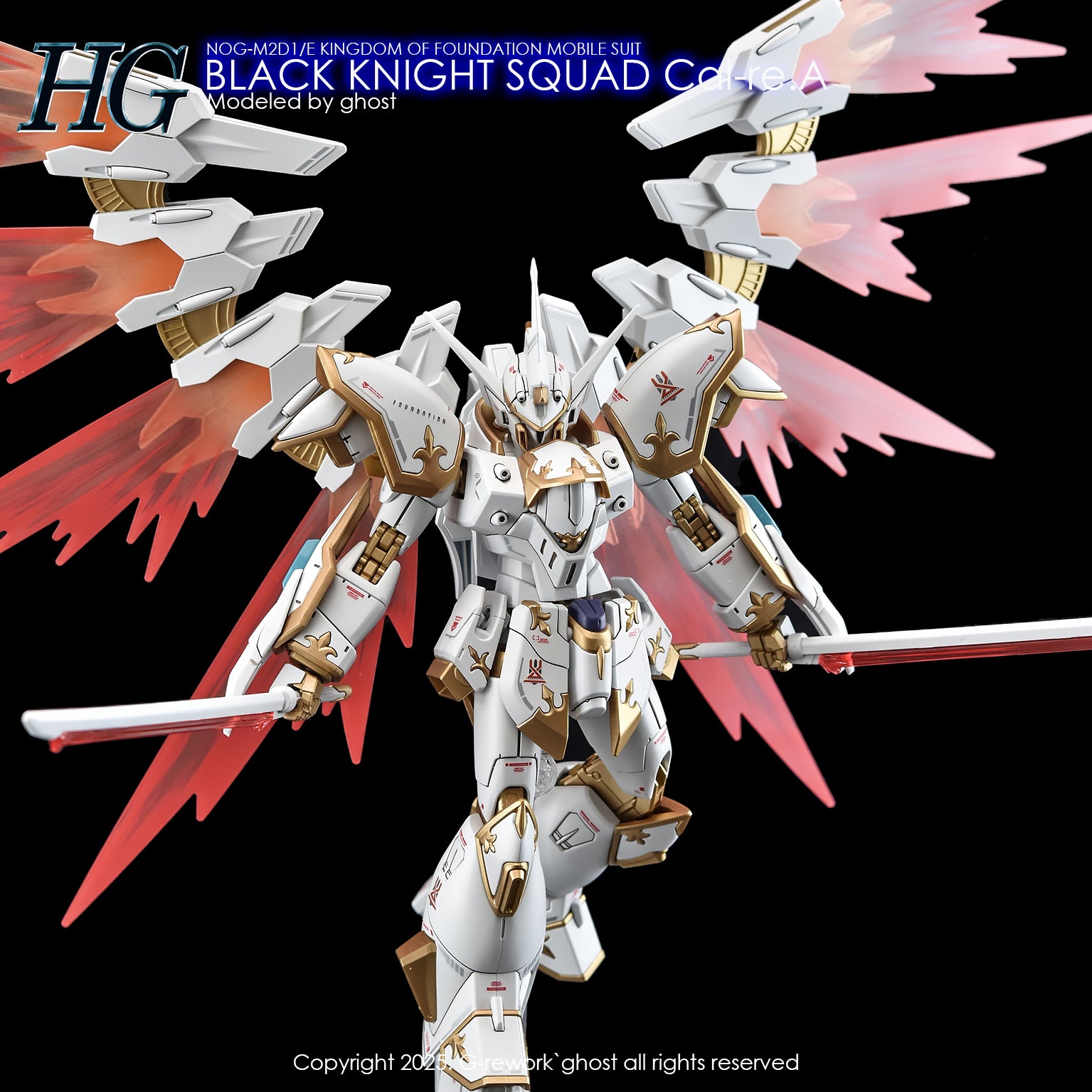 G-Rework [HG] [SEED] BLACK KNIGHT SQUAD Cal-re.A