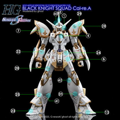G-Rework [HG] [SEED] BLACK KNIGHT SQUAD Cal-re.A