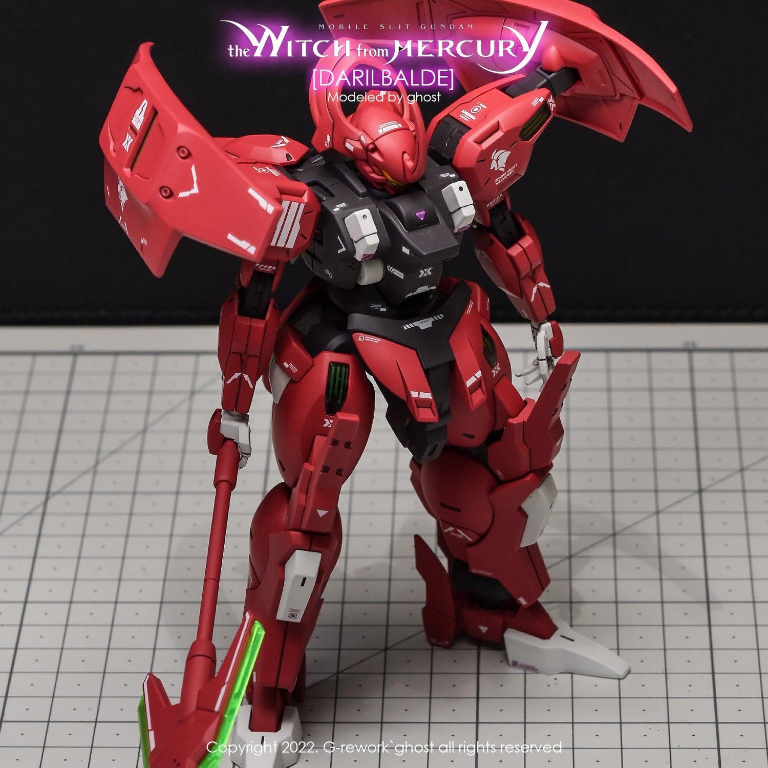 G-Rework[ HG] [the witch from mercury] Darilbalde (decal v2.0) - Gundam Extra-Your BEST Gunpla Supplier
