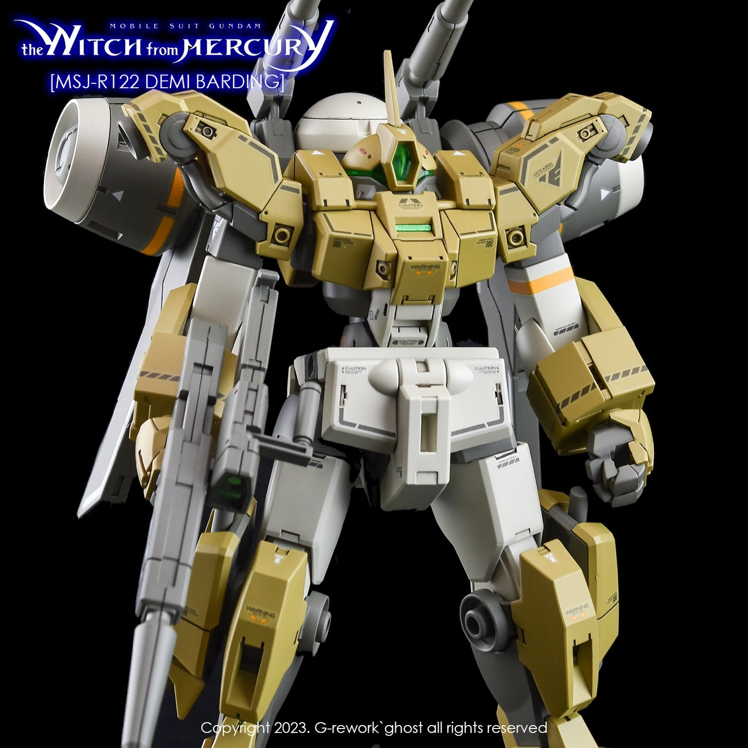 G - Rework [HG] [witch from mercury] Demi Barding (DEMI SERIES) - Gundam Extra - Your BEST Gunpla Supplier