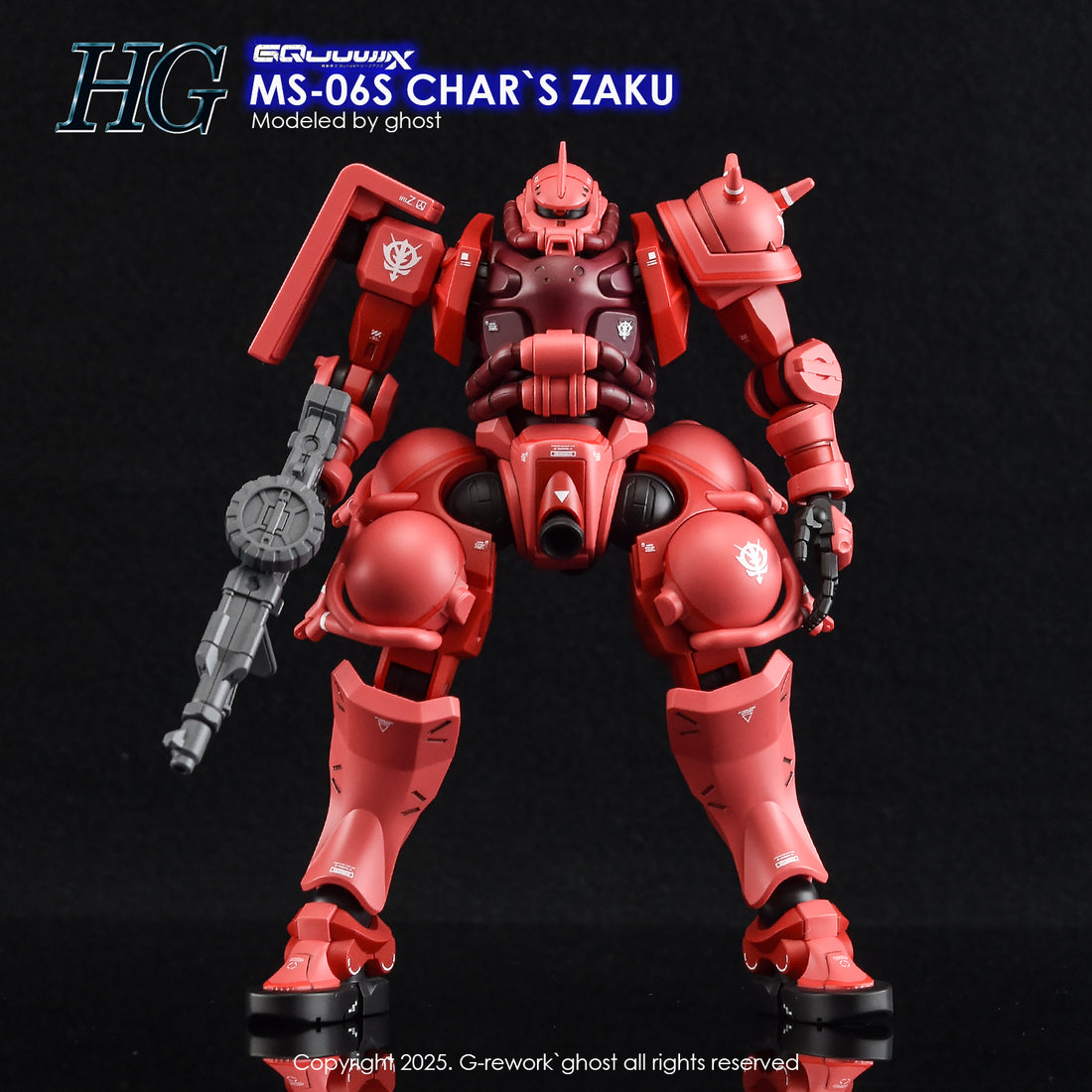 G-Rework Decal [HG] [GQX] CHAR`S ZAKU