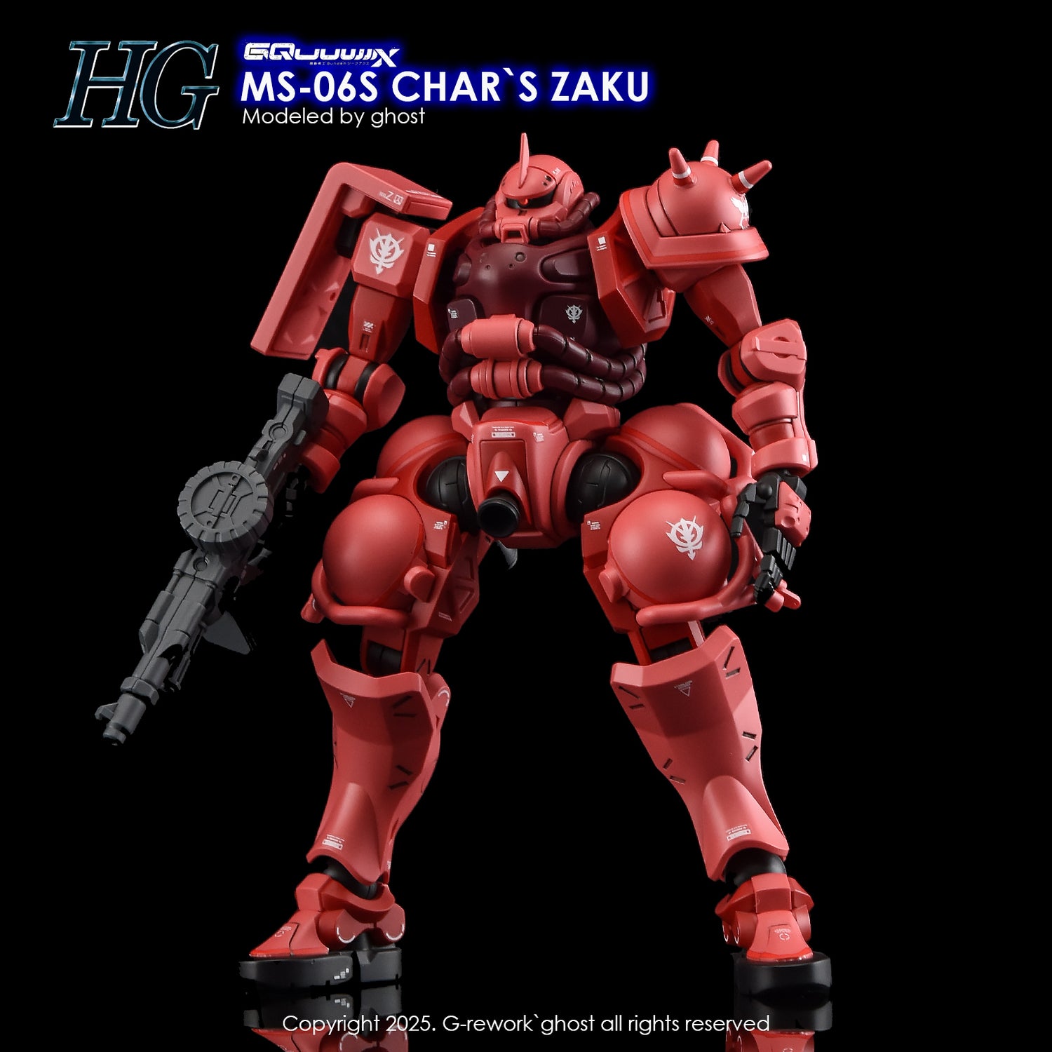 G-Rework Decal [HG] [GQX] CHAR`S ZAKU