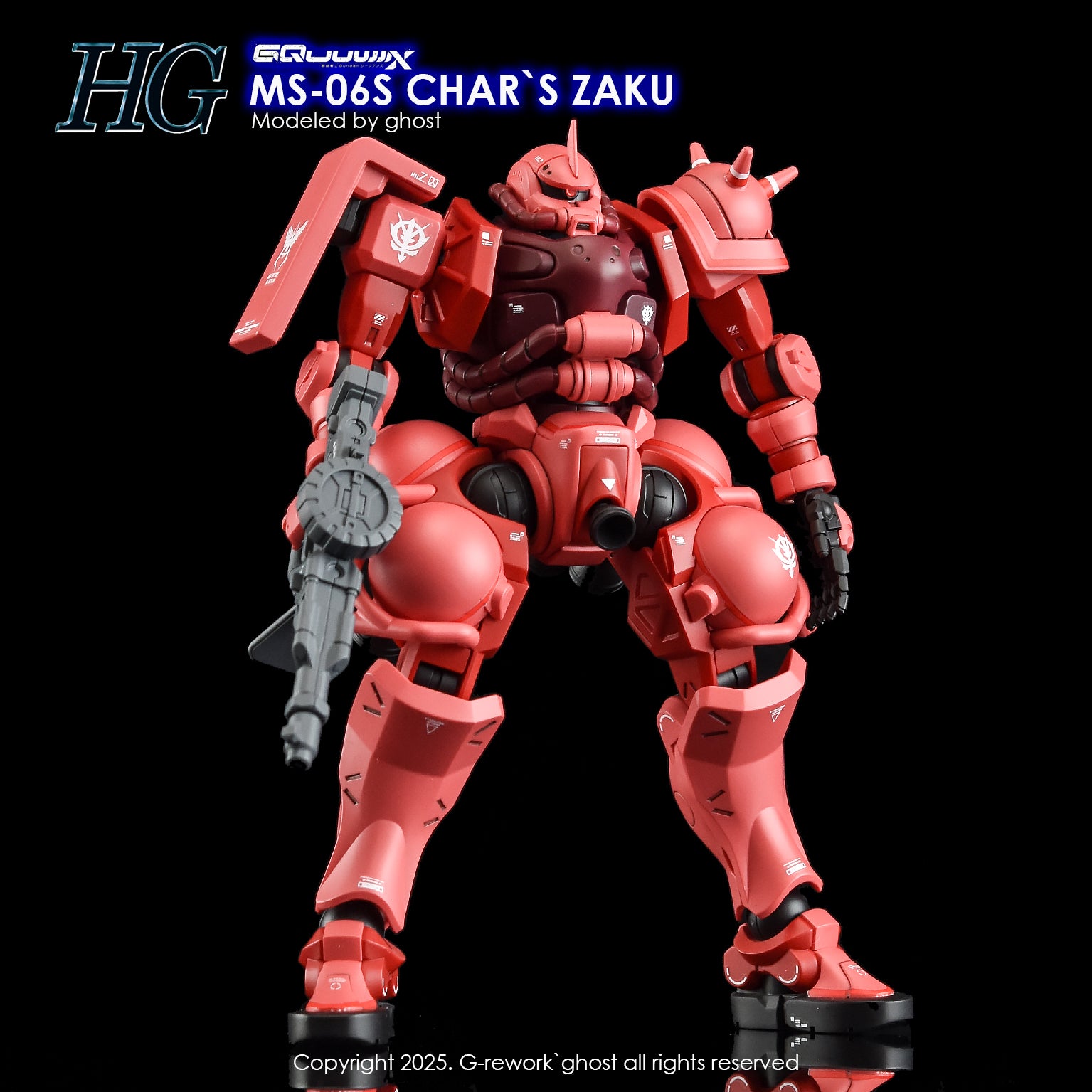 G-Rework Decal [HG] [GQX] CHAR`S ZAKU
