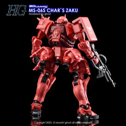 G-Rework Decal [HG] [GQX] CHAR`S ZAKU