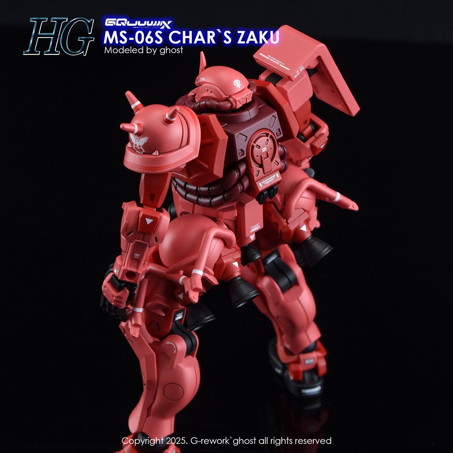 G-Rework Decal [HG] [GQX] CHAR`S ZAKU