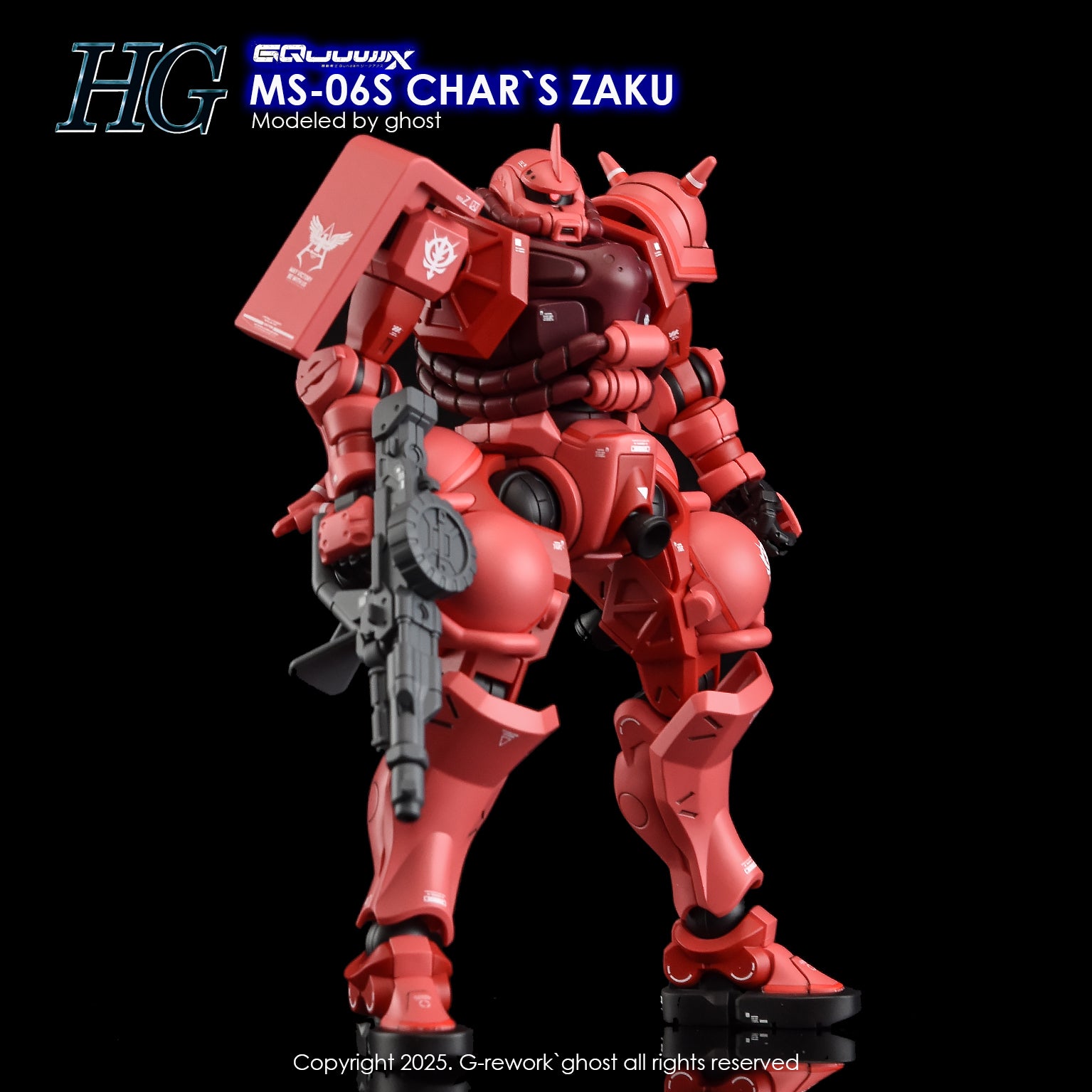 G-Rework Decal [HG] [GQX] CHAR`S ZAKU