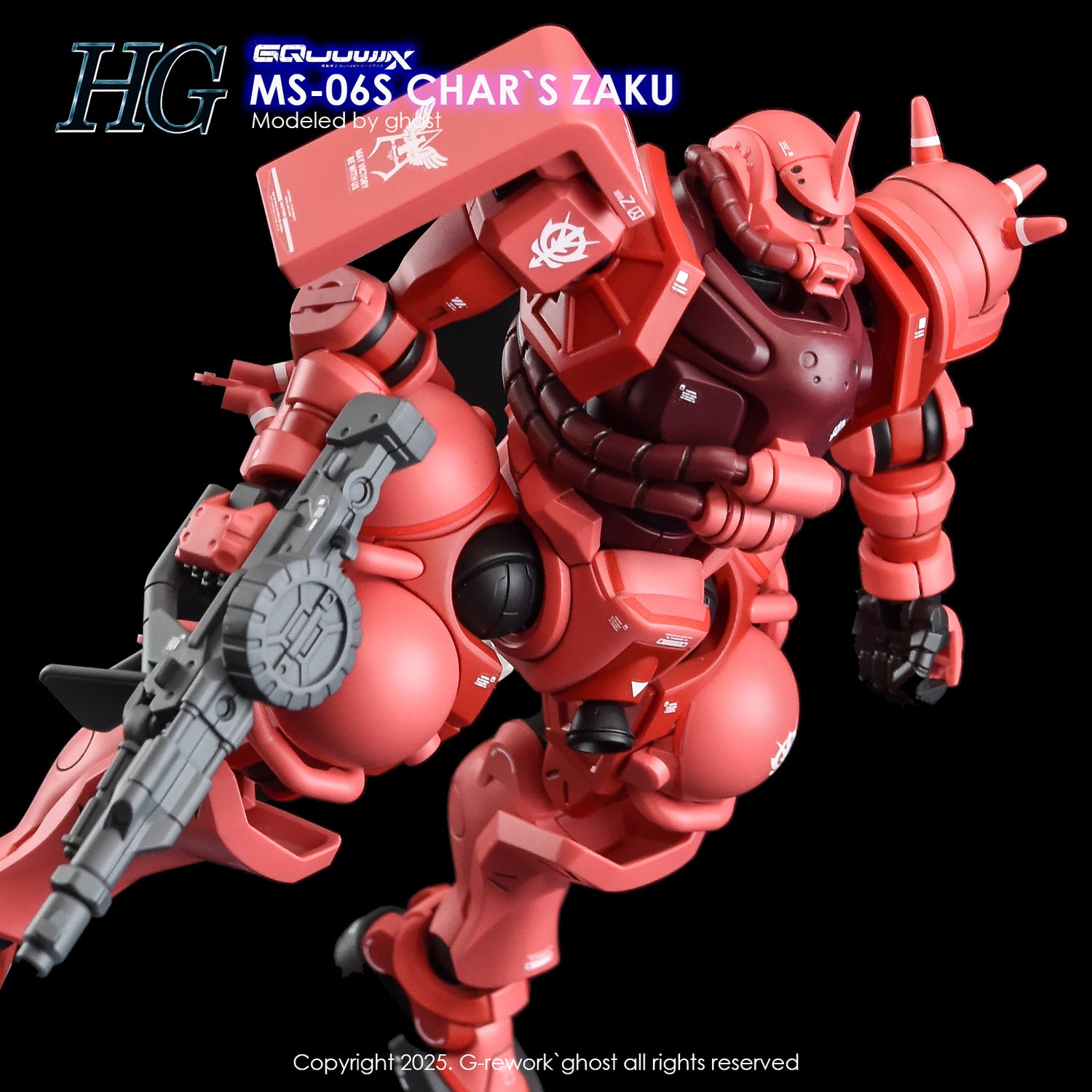 G-Rework Decal [HG] [GQX] CHAR`S ZAKU