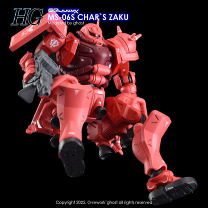 G-Rework Decal [HG] [GQX] CHAR`S ZAKU