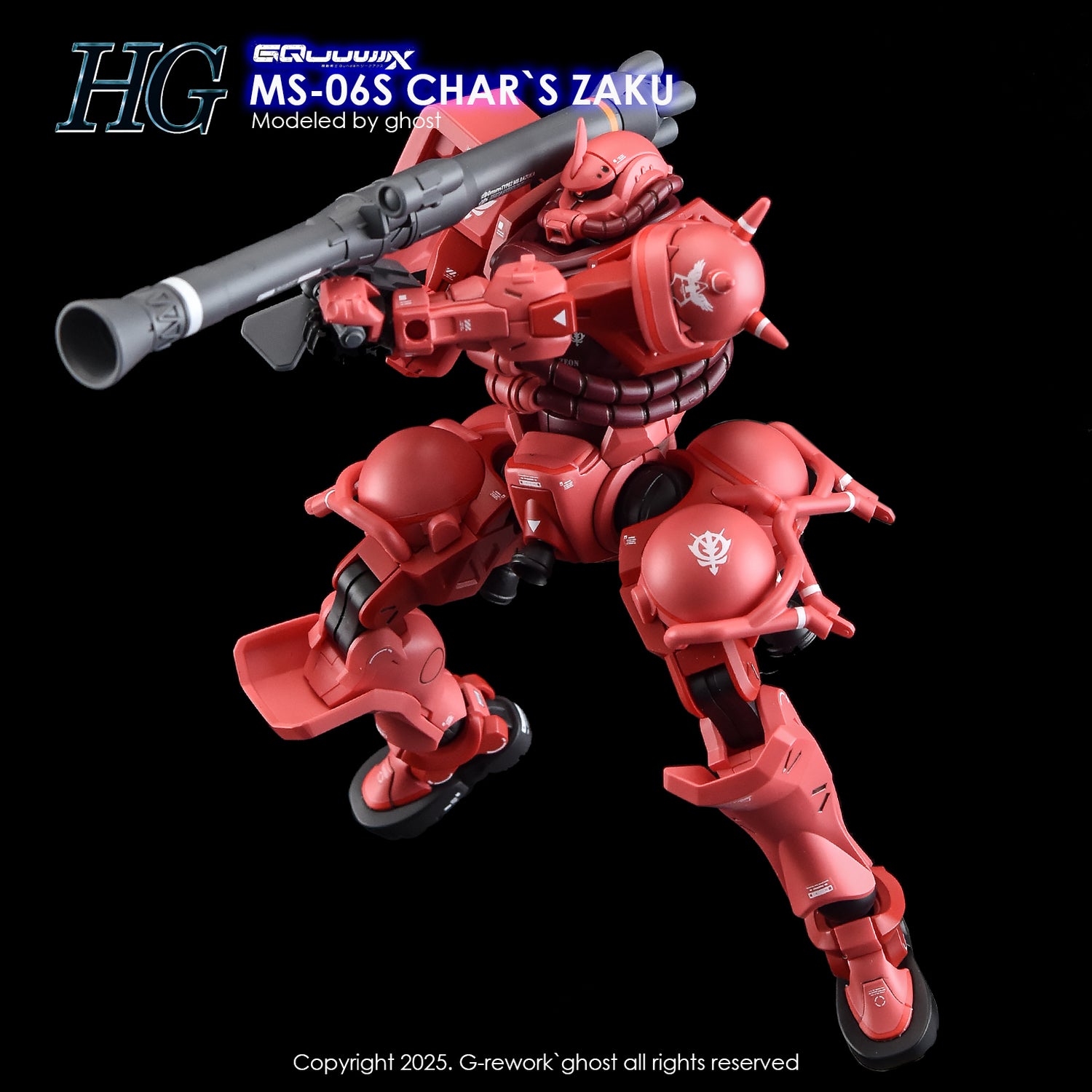 G-Rework Decal [HG] [GQX] CHAR`S ZAKU