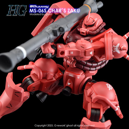 G-Rework Decal [HG] [GQX] CHAR`S ZAKU