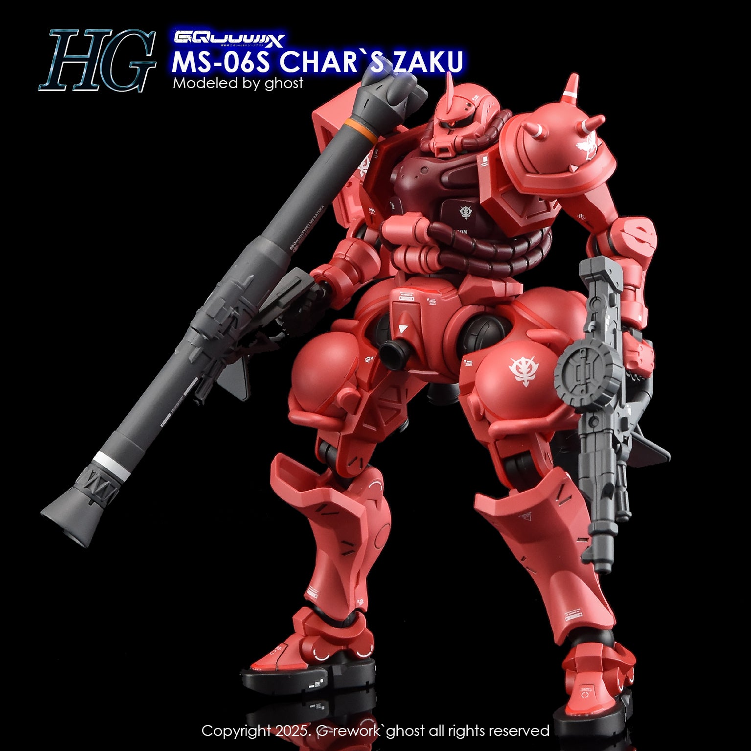 G-Rework Decal [HG] [GQX] CHAR`S ZAKU