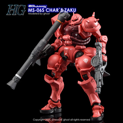 G-Rework Decal [HG] [GQX] CHAR`S ZAKU