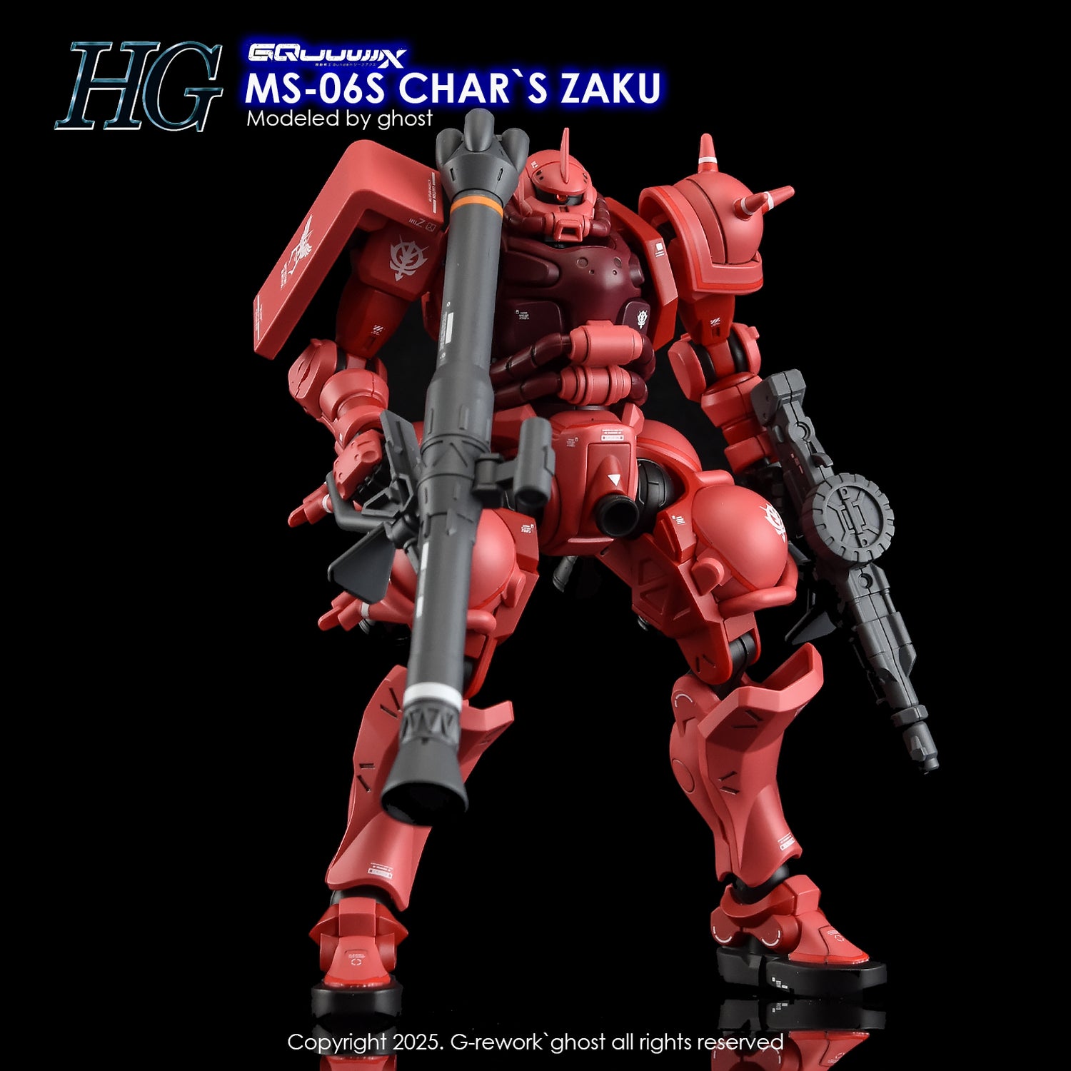 G-Rework Decal [HG] [GQX] CHAR`S ZAKU