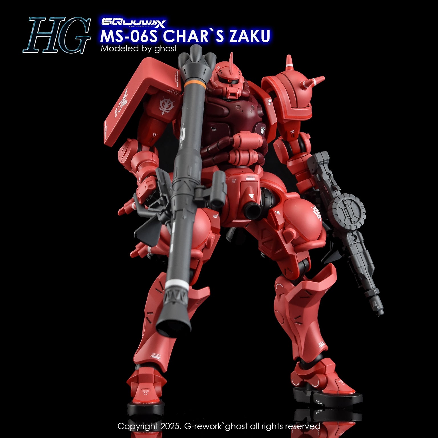 G-Rework Decal [HG] [GQX] CHAR`S ZAKU