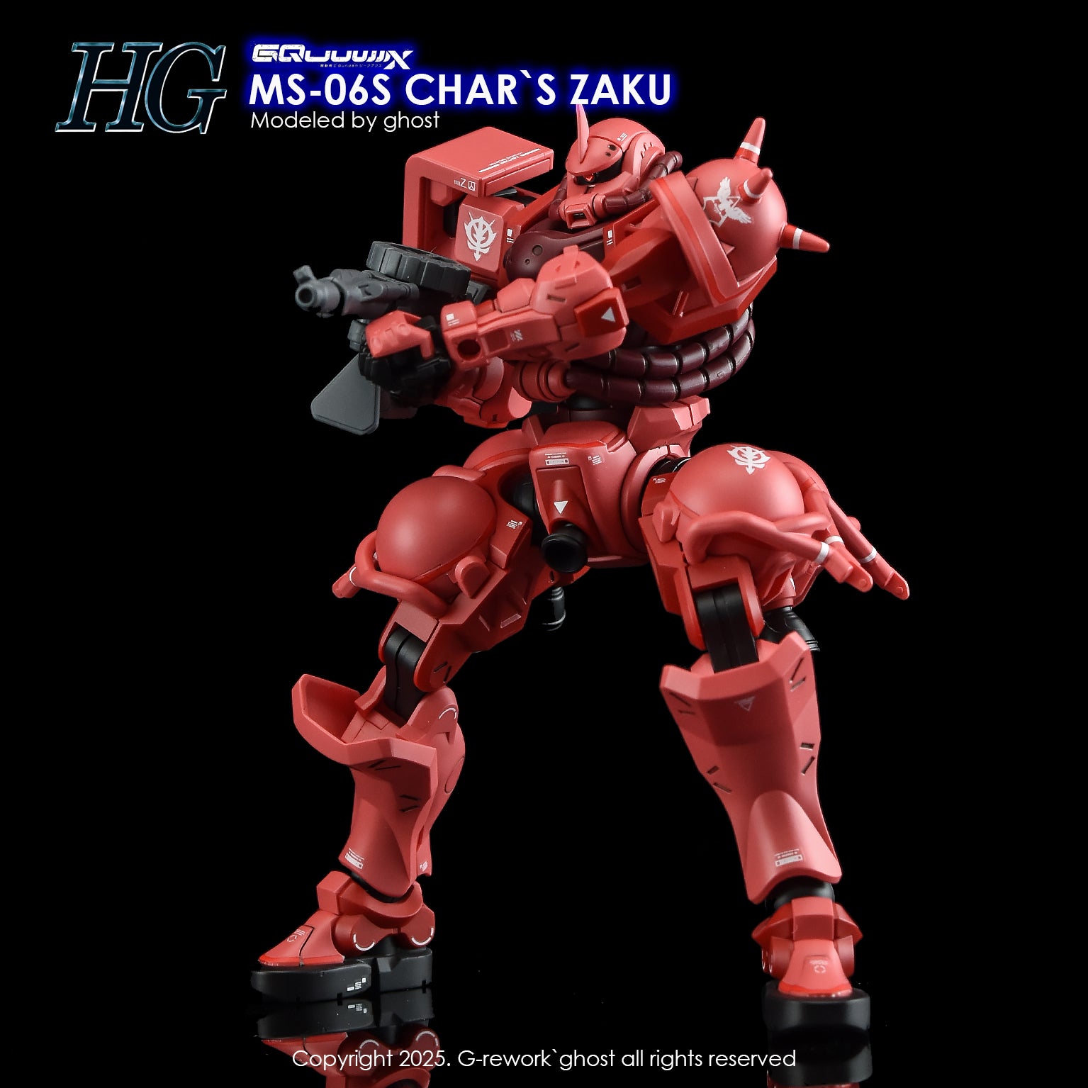 G-Rework Decal [HG] [GQX] CHAR`S ZAKU