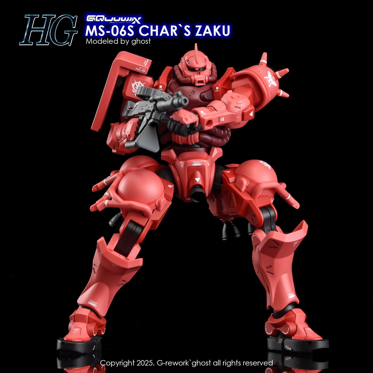 G-Rework Decal [HG] [GQX] CHAR`S ZAKU