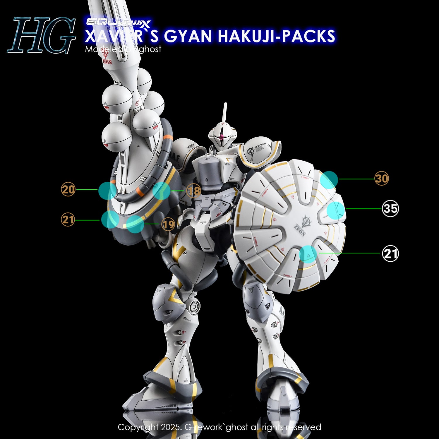 G-Rework [HG] [GQX] XAVIER`S GYAN HAKUJI-PACKS