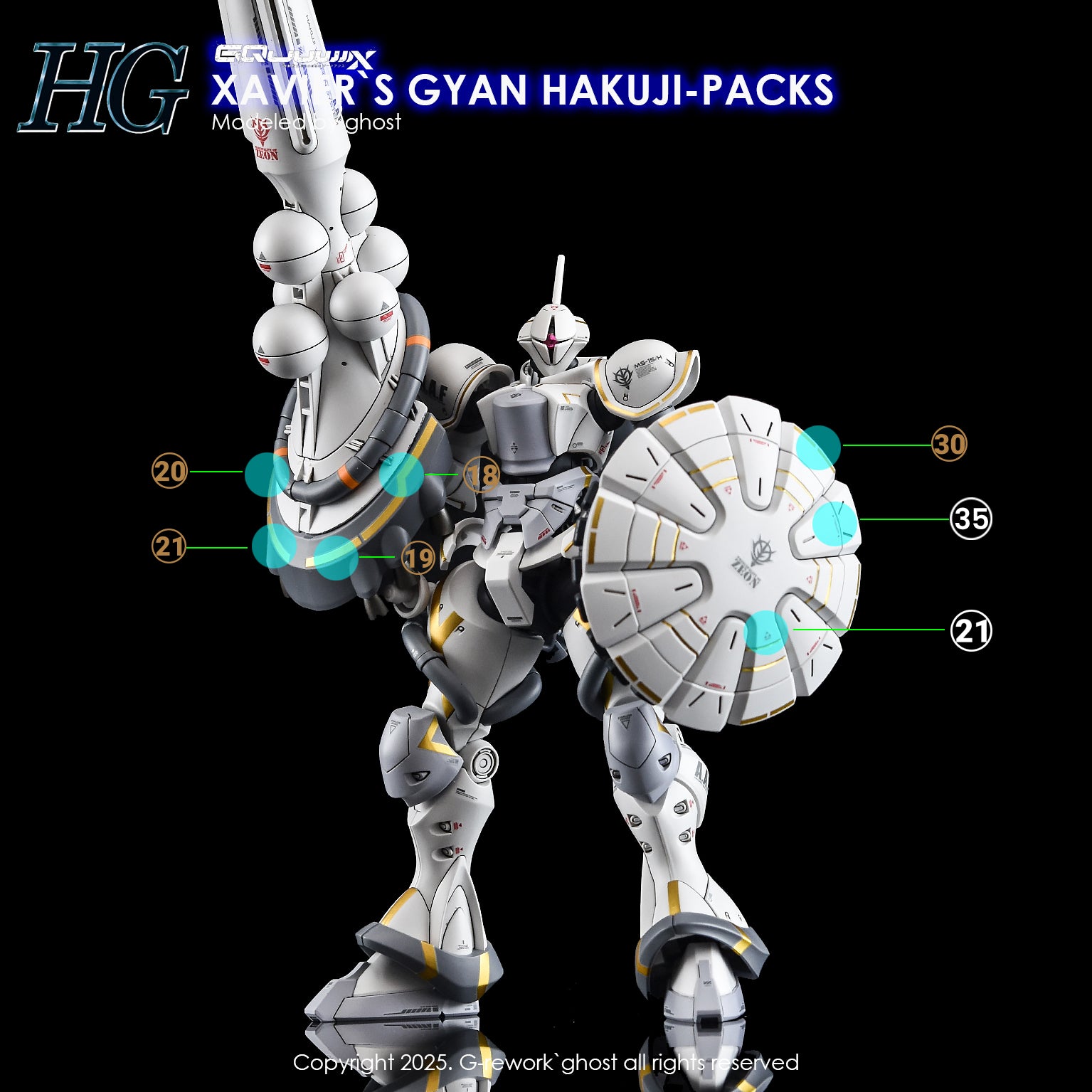 G-Rework [HG] [GQX] XAVIER`S GYAN HAKUJI-PACKS