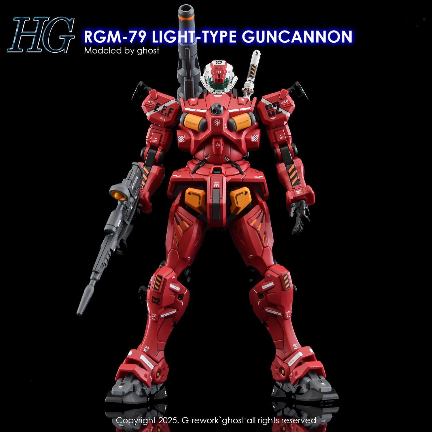 G-Rework [HG] [GQX] LIGHT-TYPE GUNCANNON