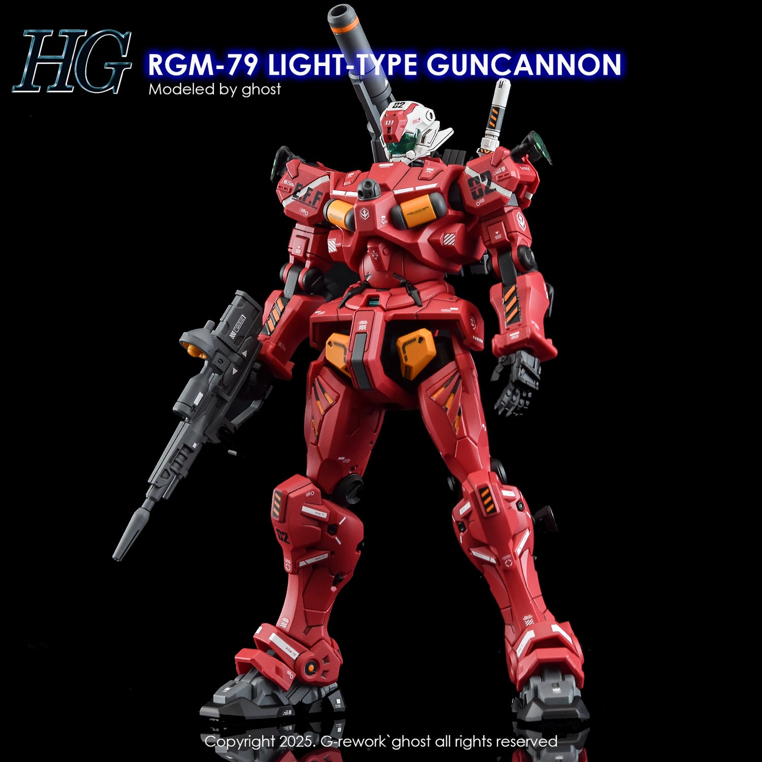 G-Rework [HG] [GQX] LIGHT-TYPE GUNCANNON