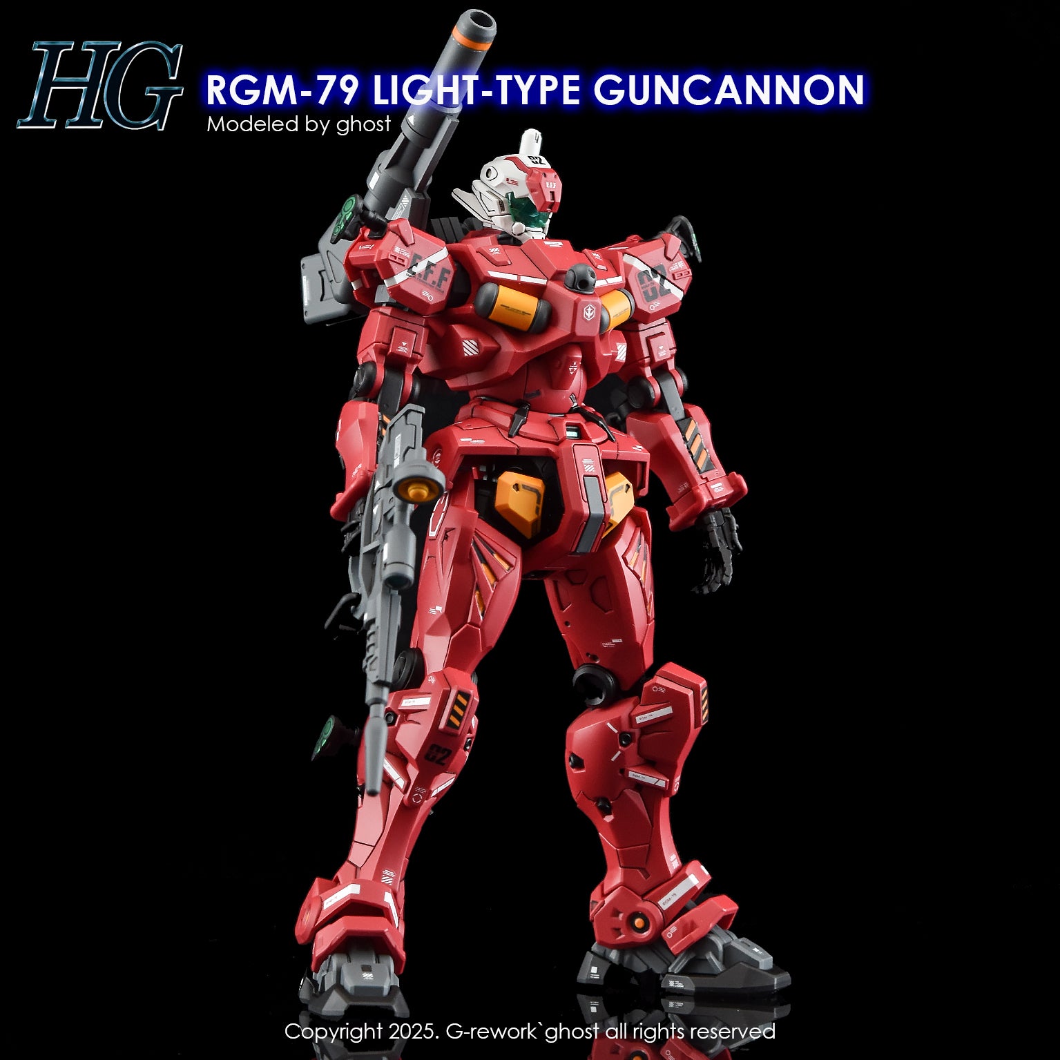 G-Rework [HG] [GQX] LIGHT-TYPE GUNCANNON