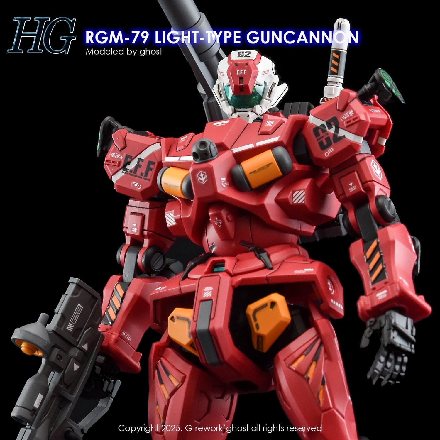 G-Rework [HG] [GQX] LIGHT-TYPE GUNCANNON