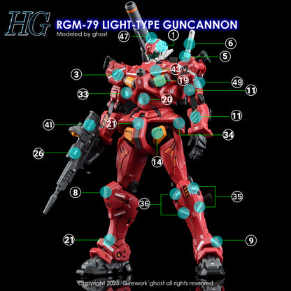G-Rework [HG] [GQX] LIGHT-TYPE GUNCANNON