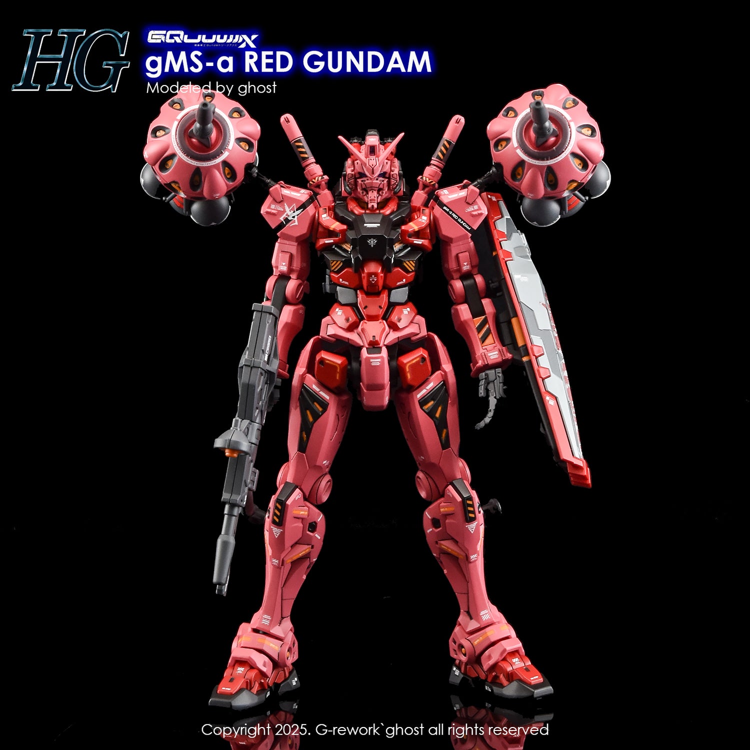 G-Rework [HG] [GQX] RED GUNDAM