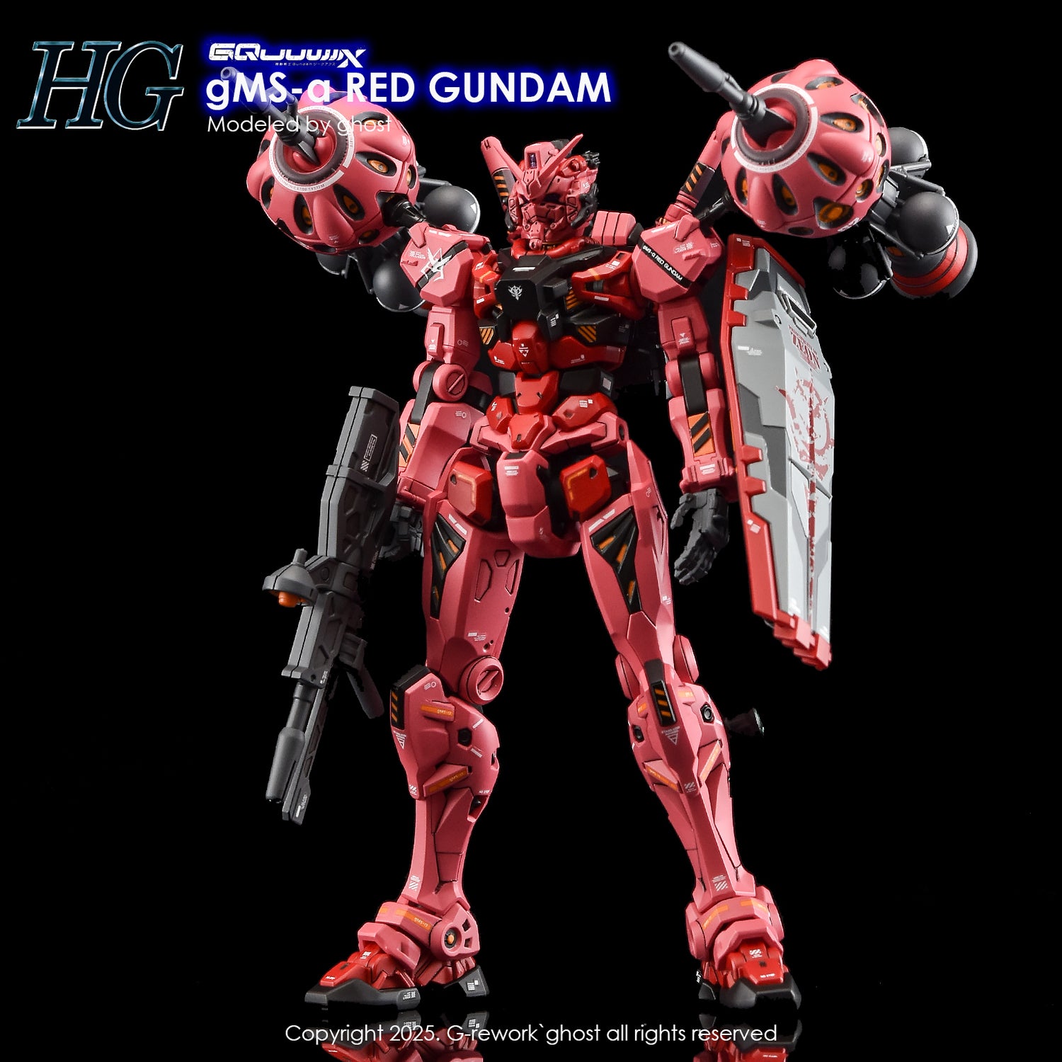 G-Rework [HG] [GQX] RED GUNDAM
