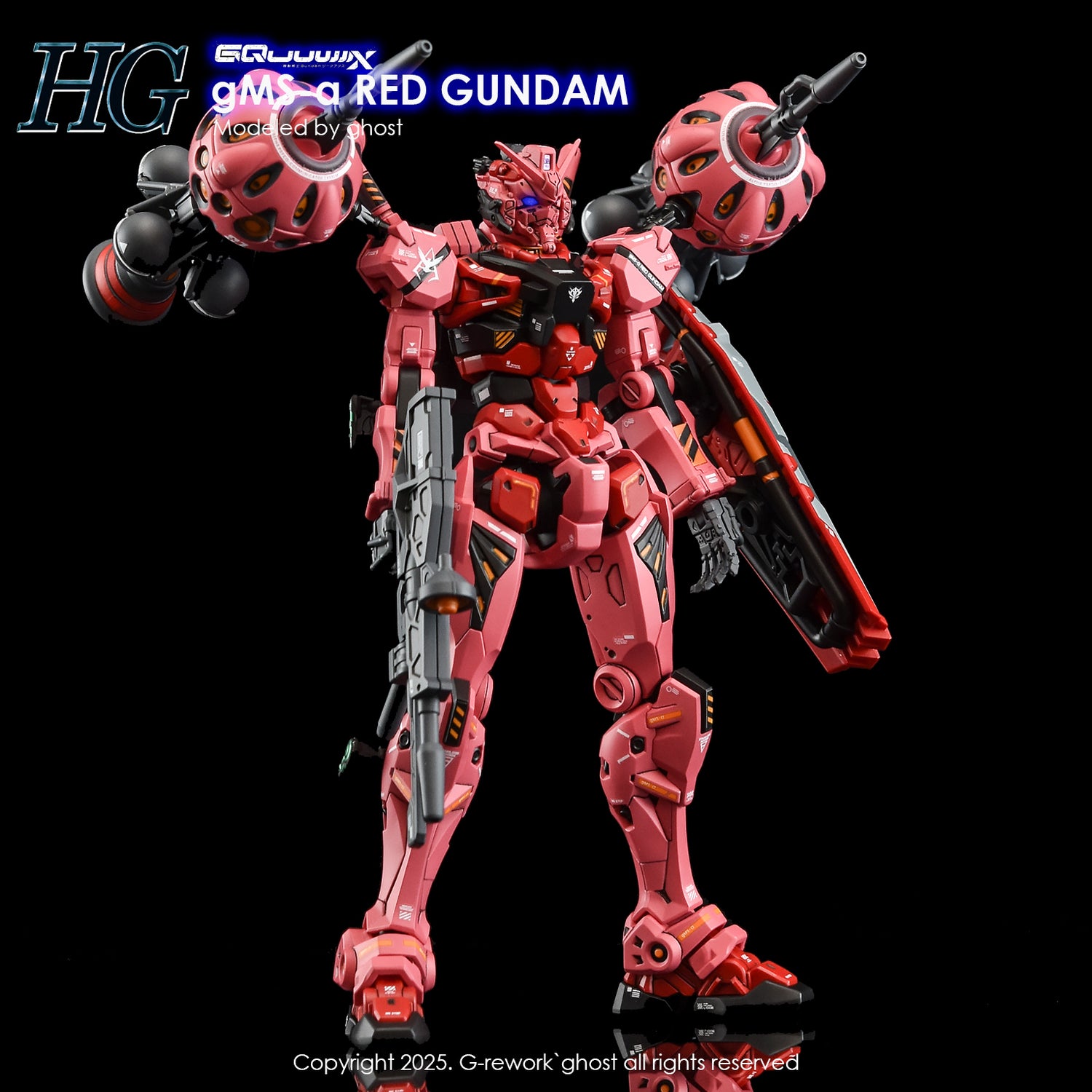 G-Rework [HG] [GQX] RED GUNDAM