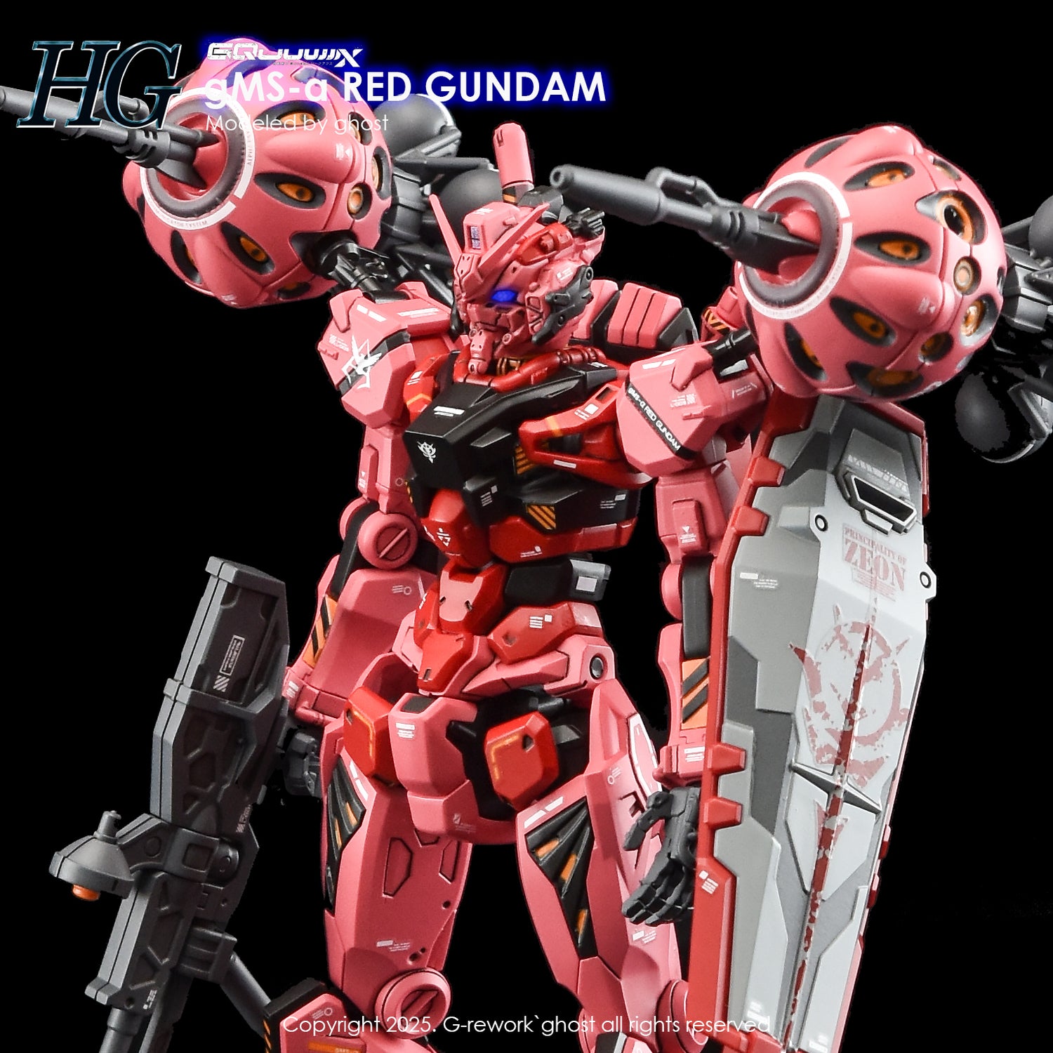 G-Rework [HG] [GQX] RED GUNDAM