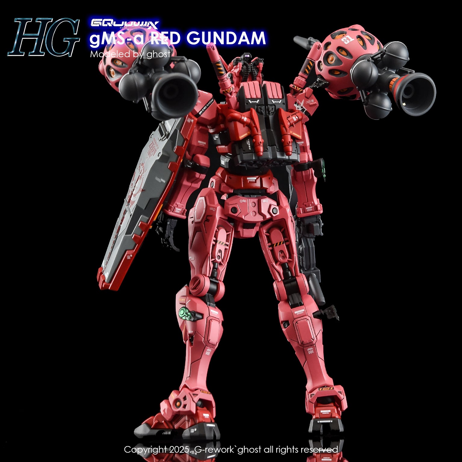 G-Rework [HG] [GQX] RED GUNDAM