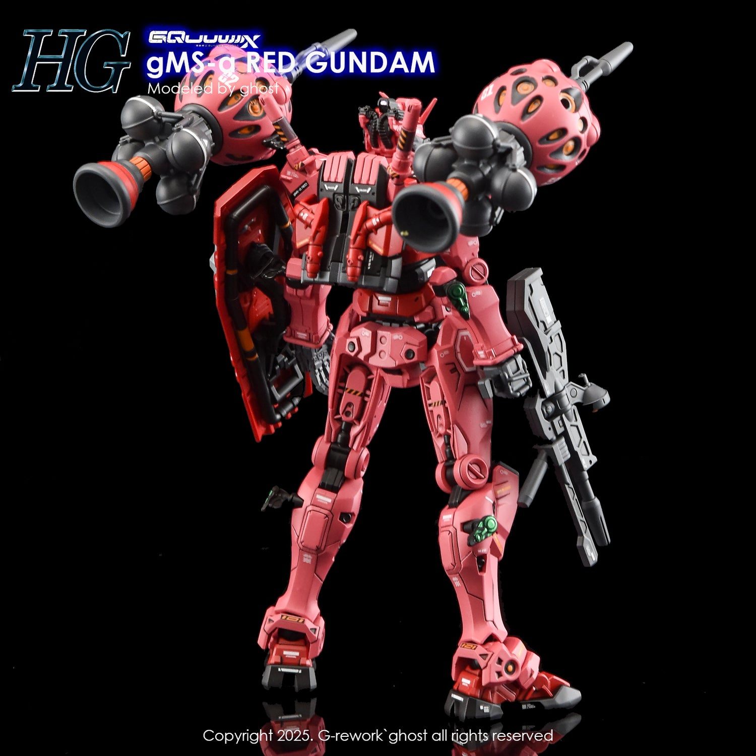 G-Rework [HG] [GQX] RED GUNDAM