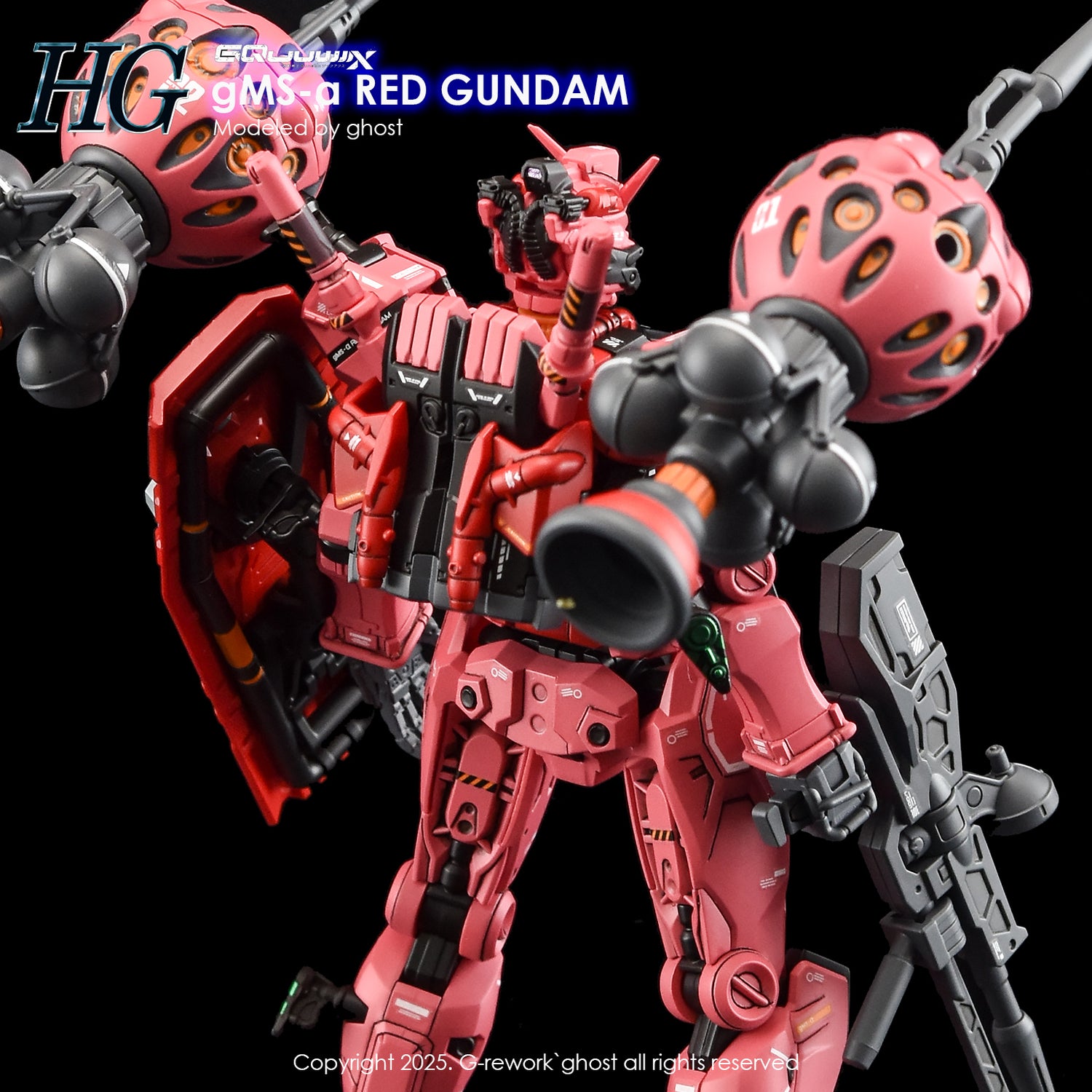 G-Rework [HG] [GQX] RED GUNDAM