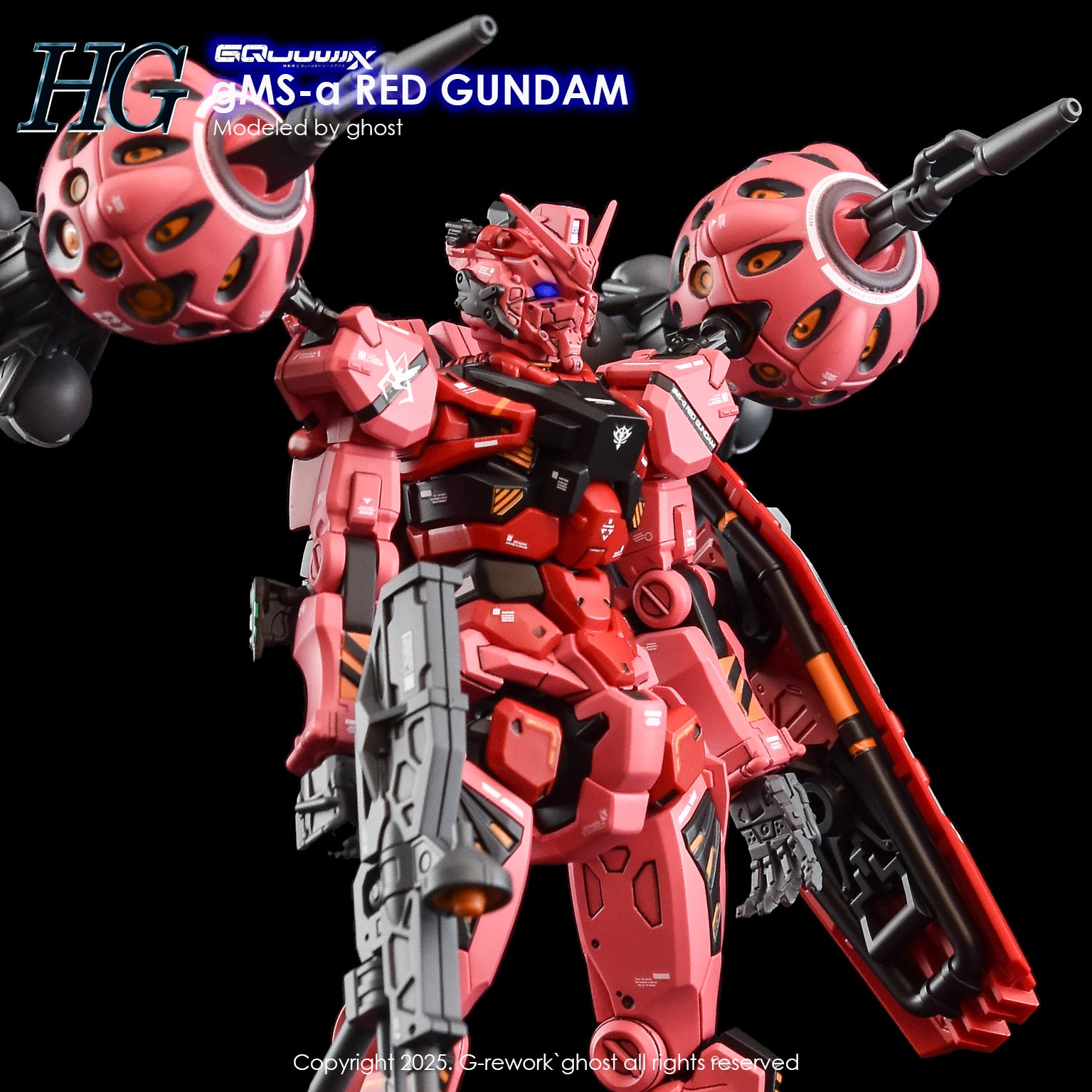 G-Rework [HG] [GQX] RED GUNDAM