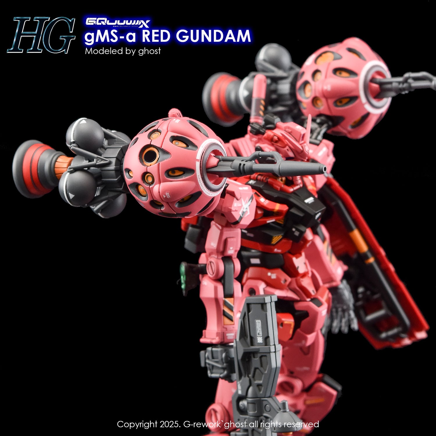 G-Rework [HG] [GQX] RED GUNDAM